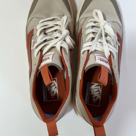 Vans Exo Men 9.5M Tan/Burnt Orange Sneaker - Picture 2 of 6